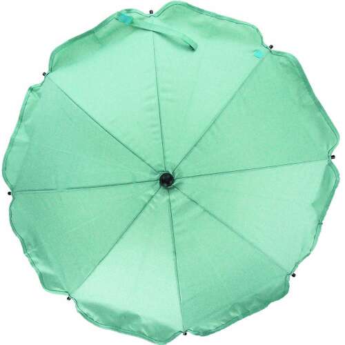 Fillikid babakocsi napernyő, melange mentazöld, 70cm átmérő, UV védelem 50