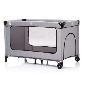 Fillikid Standard patut de călătorie, gri melange, cu roți, pentru bebeluși și copii mici - Paturi de călătorie și accesorii