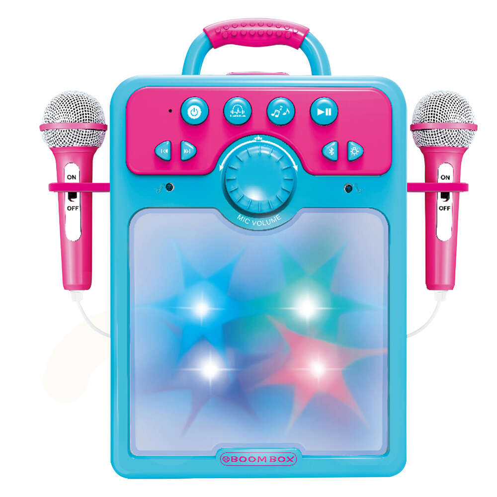 Timeless Tools Hračkárska sada karaoke s dvoma mikrofónmi