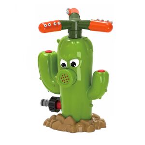 Timeless Tools Cactus Sprinkler Toy - close-up on white background - Outdoor Toy