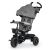 Kinderkraft Spinstep Platinum Grey Dreirad mit Verdeck