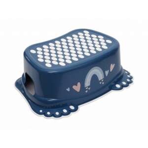 Tega Baby non-slip step stool with rainbow and heart design in navy blue - Step Stool