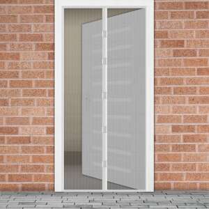 Szúnyogháló Függöny ajtóra 100x210cm #fehér