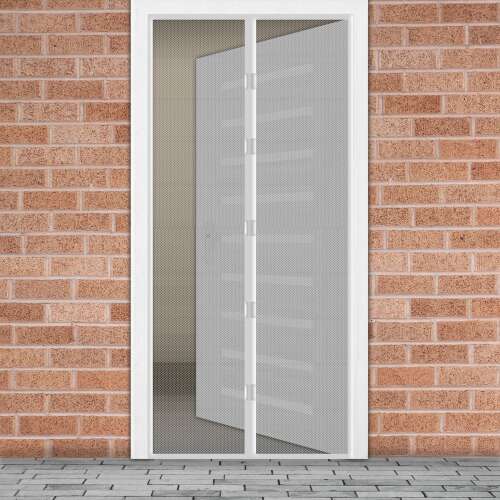 Szúnyogháló Függöny ajtóra 100x210cm #fehér 32829613