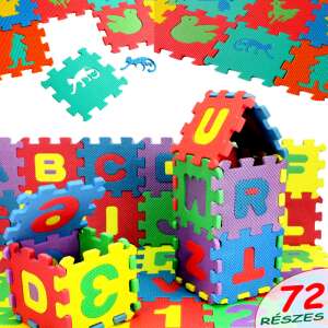 72 Részes HabTapi Puzzle Játszószőnyeg