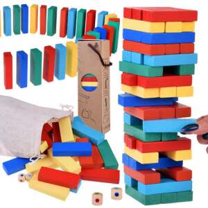 Jenga játék Színes  82827706 Társasjátékok - Jenga