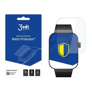Folia ochronna na ekran 3MK Mibro T1 nałożona na smartwatch - Akcesoria do inteligentnych zegarków