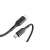 Cablu de date Veger CL01, Type-C, Lightning, Fast Charge, Negru 133614092