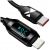 Kabel Wozinsky WUCLC2, USB-C na Lightning, z wyświetlaczem LED, 36W, 2m, czarny 82836497