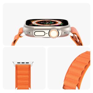 DUX DUCIS GS Orange Woven Strap for Apple Watch 38/40/41mm - Dux Ducis