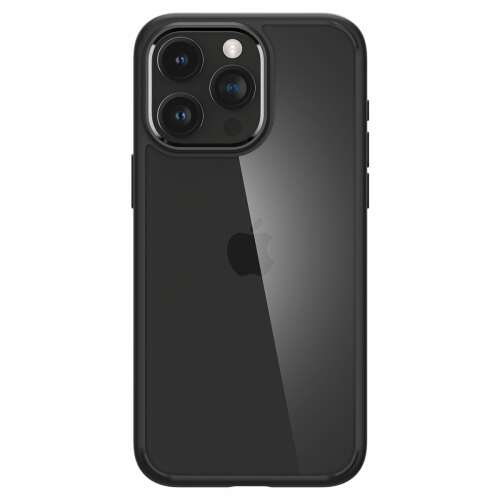 Spigen Crystal Hybrid, mattschwarz - iPhone 15 Pro Max 82841581