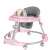 Pepita 3in1 Premergator pentru copii cu lumină convertibilă cu mâner de împingere #pink 92504516}