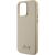 Guess iPhone 15 Pro Max light gold hard case