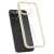 Spigen Ultra Hybrid case for iPhone 15 Pro Max, beige color, showing the case from two angles