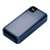 3mk PowerHouse 20000 mAh power bank, black, angled view