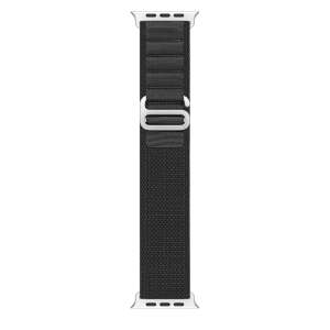 DUX DUCIS GS woven nylon strap for Apple Watch 38/40/41mm in black - Smart watch strap