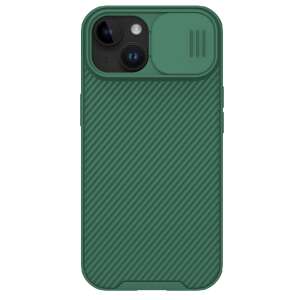 Nillkin CamShield Pro magnetic phone case for iPhone 15 Plus, green, camera protection - Phone Case