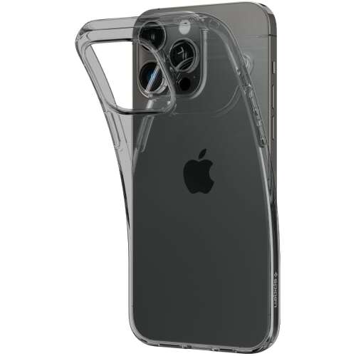 Husa Spigen Crystal Flex pentru iPhone 15, transparentă, subțire, protectoare, minimalistă, telefon