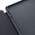 Közelkép a Samsung Galaxy Tab S9 12 hüvelykes táblagéphez való fekete 3mk Soft Tablet Case tokról, a belső béléssel