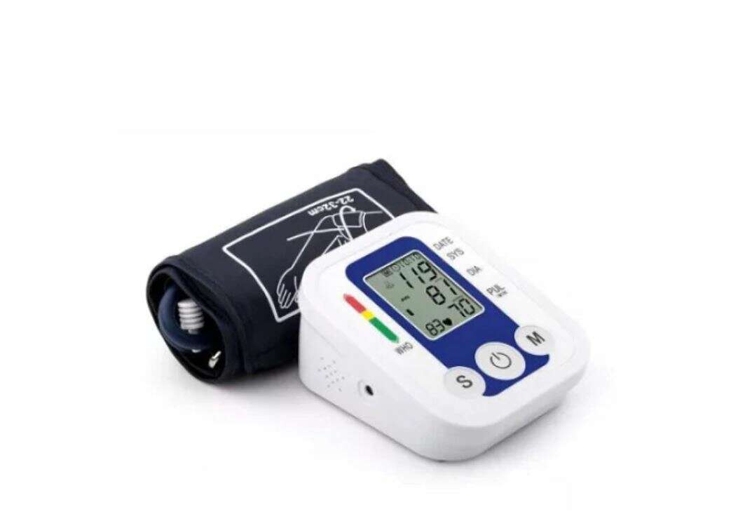 Felkaros digitális vérnyomásmérő. WHO skálával - MS-230 GLO-style, USB