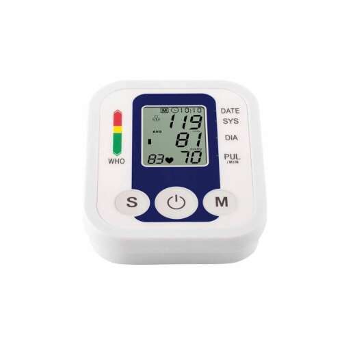 Jziki Digitális Vérnyomásmérő felkaros digitális vérnyomásmérő USB-s és elemes működés ms230 felkaros vérnyomásmérő