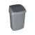 Kosz na śmieci Swing Top 25L 34,6x27,8x51,1cm ciemnoszary/srebrny 107382543