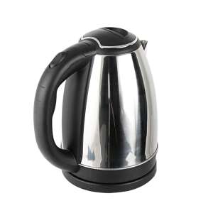 Esperanza TKK102S RORAIMA 1.8L stainless steel electric kettle, silver, side view - Esperanza