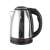 Esperanza TKK102S RORAIMA 1.8L stainless steel electric kettle, silver, front view