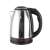 Esperanza TKK102S RORAIMA 1.8L stainless steel electric kettle, silver, front view