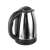 Esperanza TKK102S RORAIMA 1.8L stainless steel electric kettle, silver, side view