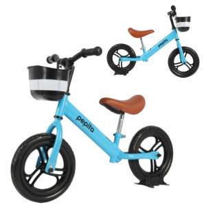 Bicicleta de alergare cu roti de 12 si cadru metalic LittleONE by Pepita #albastru-negru 94838095 Biciclete copii