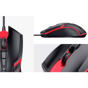 Havit GAMENOTE MS1025 vezetékes gaming egér, kollázs részletekkel - Havit