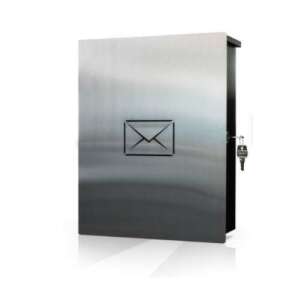 Trezor Minimal Design mailbox, silver, with envelope symbol - Trezor