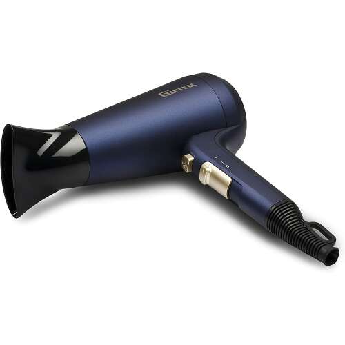 Fén na vlasy Girmi PH22 v modrej a zlatej farbe