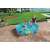Bestway Fill N Fun Odyssey Kids Round Pool, 183x38 cm, blue with dolphin and fish print, with children playing in it