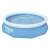 Bestway Fast Set inflatable pool with filter pump, blue and white