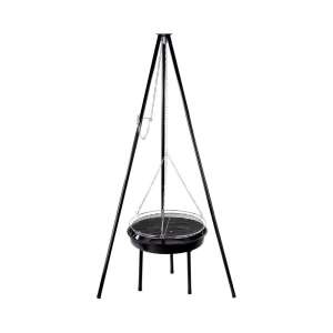 Str gril rúra BBQ s bavorským stojanom, výškovo nastaviteľný. 32-66/150 cm (2210292)