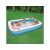 Family enjoying Bestway inflatable pool in backyard