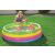 Family enjoying Bestway inflatable pool in the garden