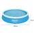 Bestway Fast Set aufblasbarer Pool, 76x366cm, blau, Abmessungen, aufblasbarer Pool, Sommerspaß