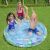 Happy family playing in Bestway 51004 inflatable pool