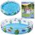 Bestway 51004 inflatable pool collage with product and packaging