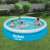 Bestway Fast Set Pool, aufblasbarer Pool für Familienspaß, 3,66m x 76cm, Menschen genießen den Pool