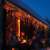 LED icicle light curtain, warm white, 180 LEDs, 3.5 x 0.7 meters, IP44, outdoor use