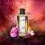 Mancera Roses Vanille 120 ml Eau de Parfum, parfüm üveg rózsákkal és orchideákkal