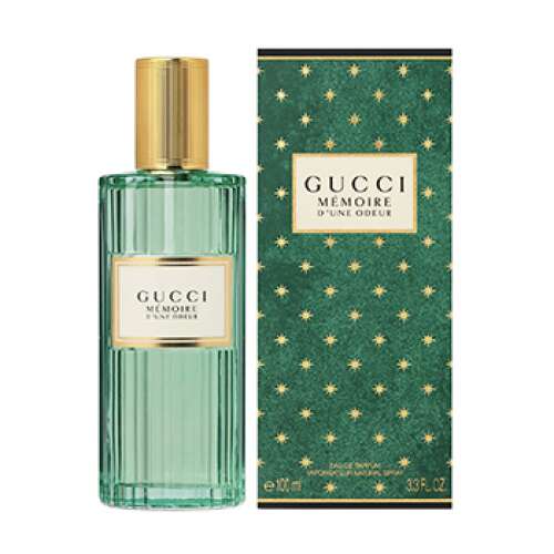 Gucci Mémoire d'Une Odeur Eau de Parfum, 40 ml, sticlă verde cu capac auriu