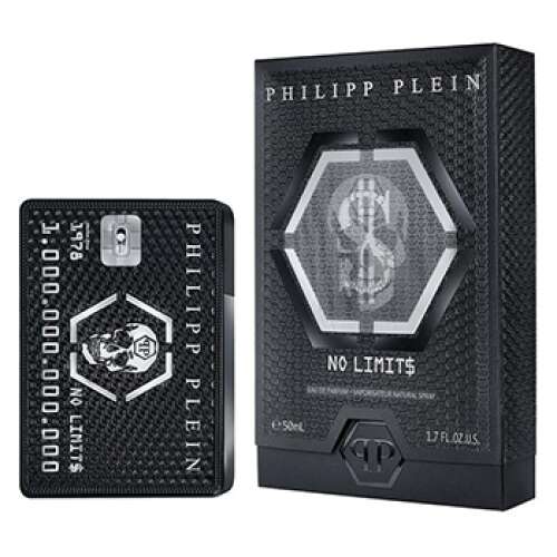 Philipp Plein No Limit$ 90ml teszter, férfi parfüm, fekete üveg koponya mintával - Philipp Plein