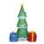 Inflatable Christmas tree with lights and presents, 180 cm tall, outdoor decoration