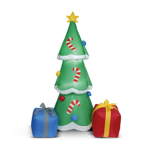 Inflatable Christmas tree - 180 cm - IP44 - 12 white LED - 100 - 240 V