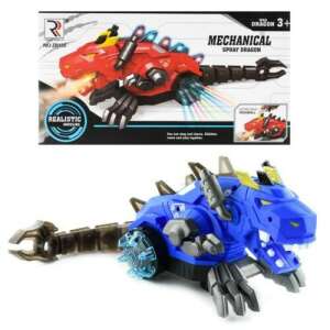 Robot Sárkány Játék - LED Fényekkel, Hanggal és Füsttel